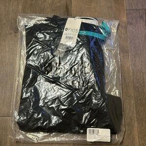 Black FIGS ZAMORA JOGGERS - PETITE